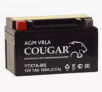 COUGAR AGM VRLA 12V7 YTX7A-BS