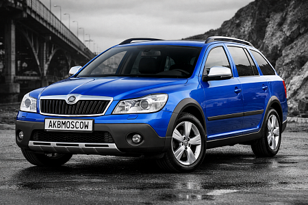 Какой аккумулятор подходит для Skoda Octavia II Рестайлинг 2008 - 2013 Scout 1.8 (152 л.с.)