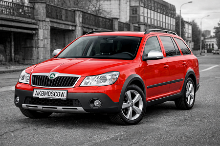 Какой аккумулятор подходит для Skoda Octavia II Рестайлинг 2008 - 2013 Scout 2.0d (140 л.с.)