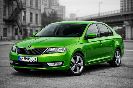 Какой аккумулятор подходит для Skoda Rapid I 2012 - 2017 1.6 MT (116 л.с.)