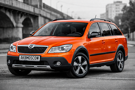 Какой аккумулятор подходит для Skoda Octavia II 2004 - 2009 Scout 2.0d (140 л.с.)