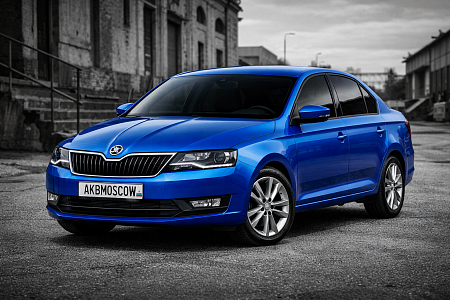 Какой аккумулятор подходит для Skoda Rapid I Рестайлинг 2017 - 2020